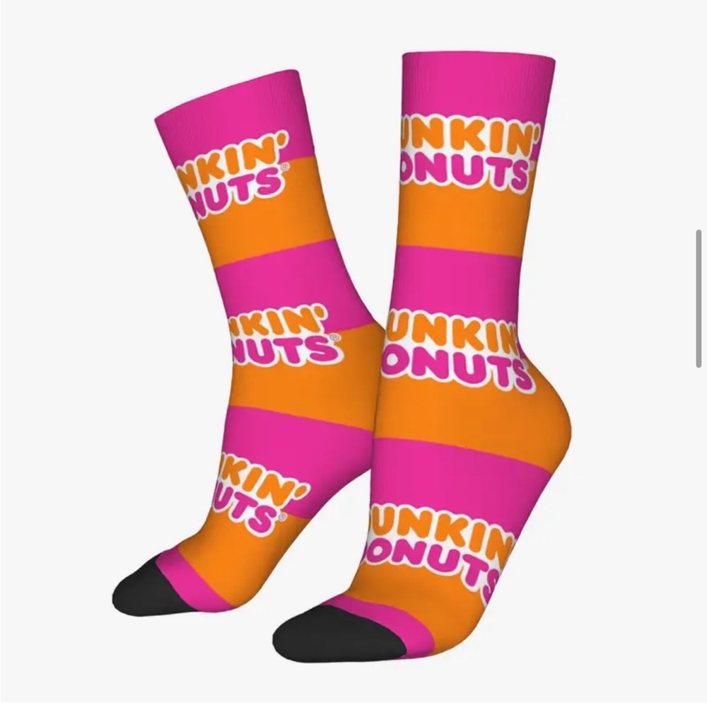 Dunkin Donut Socks-NEW